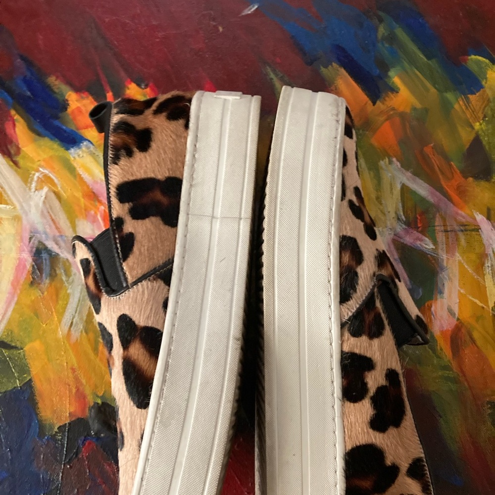 Michel Pony Hair Slip on Sneaker - Picture 3 of 7
